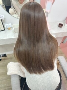 似合わせ/白髪ぼかし/インナーカラーに特化した髪質改善サロン 元住吉 武蔵小杉 ブリーチなし/ミルクティーアッシュベージュブラウン