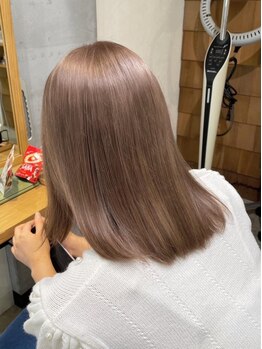 ウルヘアー(ULU hair)の写真/《髪質改善トリートメント/ケラチントリートメント/髪質改善カラー》でハリコシのある潤いたっぷりの美髪を