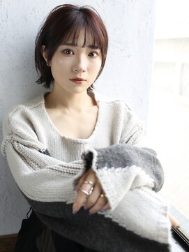 バース(BIRTH) 天神【BIRTH】似合わせカットミニボブレッドブラウン艶髪 11