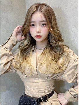 オリジンズヘアーセカンド 守谷店(Origins hair 2nd) レイヤースタイル×ベージュ系グラデーションカラー×BYKARTE TR