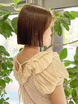 ノエ トトン(noe tton)&nbsp;切りっぱなしボブ×透明感カラーAYU-2