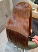 縮毛矯正カットトリートメント