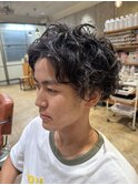スパイラルパーマ
