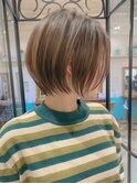 イメチェン前髪こなれミディショート髪質改善【工藤昴】錦糸町