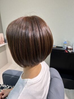 ベルプリューム(Bell plume)の写真/髪のケアも同時にできる髪質改善カラーのメテオカラーが人気☆白髪ぼかしにも◎