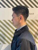 バーバーバー アカバネ(BARBER-BAR AKABANE)&nbsp;ビジネスマン/就活生にあう爽やかアップスタイル/面接#2