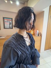 サンクス(SANKS) wave perm bob