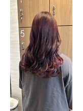 コンティバイミラートーク(CONTY by MIRROR TALK) ロング/レッドカラー/マニキュア