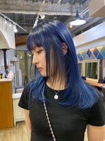 ロア 福岡天神本店(LORE)&nbsp;ダブルカラーベージュカラーケアブリーチカラーハイトーンボブ