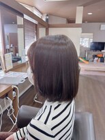 プレッソヘアー Presso hair 重めボブをカラーで軽く!