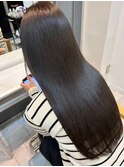 ３0代４0代５0代髪質改善トリートメントブルーブラック透け感