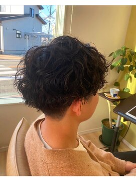 アイノベル(‘Inovel’) カット＋パーマ