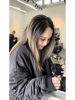 ハフ(HAFU)&nbsp;海外風バレイヤージュ