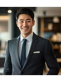 #MEN`S HAIR#サイドパート#ジェントルマン#ダブルカラー#