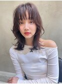 【kate 大宮】ラベンダーブラウン×顔周りレイヤー