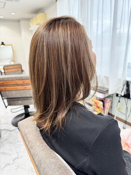 美容室 グリリ(guriri) フェイスフレーミングのリタッチ