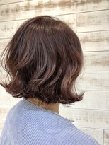 アンソレイユ ヘアー ガーデン(ensoleille hair garden) 外ハネボブ♪