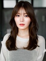 エインアンリー 明治神宮前(AIN.ANLY.)&nbsp;◎デジタルパーマくびれカットコテ巻き風パーマ縮毛矯正韓国風