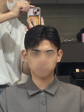 エクシア 六甲道店(EXCIA) 韓国ショート/ダウンパーマ/韓国メンズヘア