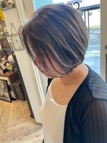 ヘア メイク ココ(hair make coco)&nbsp;グレージュ×ショート★