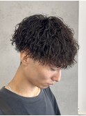 MEN’S HAIR/波巻ツイストスパイラル/フェザーパーマ/渋谷