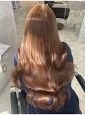 ハイトーン ブリーチ ダブルカラー ベージュブラウンカラー 20代