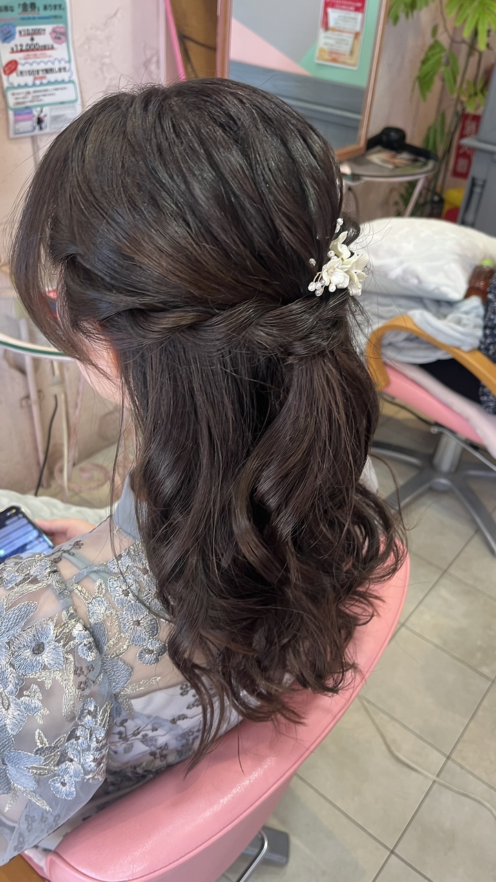 ミーネピンク 行徳(Miene Pink) 大人かわいいヘアアレンジ20代30代40代☆髪質改善【Pink】