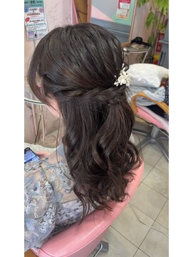 ミーネピンク 行徳(Miene Pink) 大人かわいいヘアアレンジ20代30代40代☆髪質改善【Pink】