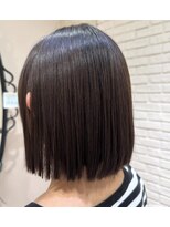 アッシュ 二俣川南口店(Ash)&nbsp;縮毛矯正でまとまりあるボブスタイル