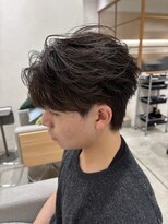 ステアケース 武蔵小杉店(stair:case) 韓国風ナチュラル毛流れセンターパート/フェザーパーマ