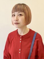 ヨーク(yorke)&nbsp;コントラストハイライト×ミニボブ