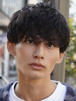 ノードオム 栄(NODE HOMME) シャドウパーマ波巻きスパイラルパーマウルフパーマ名古屋駅栄駅