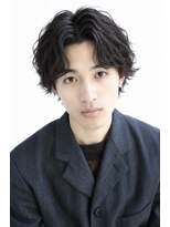 ソレイユ(Soleil)&nbsp;ショート/メンズ/刈り上げ/30代/20代/オフィス/パーマ/黒髪