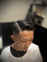プラウド(PROUD)&nbsp;【proud】七三分けサイドパート スキンフェードカット