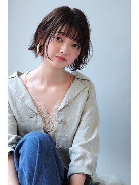 トリッカ 代官山(tricca) ［透明感］小顔シースルーボブ