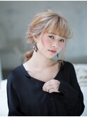 外国人風ミディアム　＆　イルミナカラー.