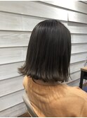 切りっぱなしボブ