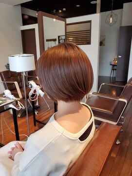 コティエ(cottie) 【お客様フォト】襟足すっきりショートボブ