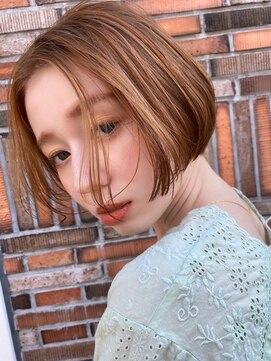 ロンド パルティール 大宮(Lond partir) 【神田安優奈】まろみベージュのフレンチボブ