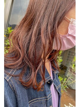 ヘアーココカシェット(hair coco cachette) 【cachette/別府/別府市】ピンクカラー