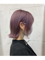 ヘアアトリエコモノ(hair l'atelier KoMoNo) 【2bleach】色落ち最強！ペールラベンダー