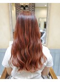 レッドオレンジグラデーション