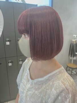 ラックスビー ウメダ 大阪梅田店(LUXBE UMEDA) bob／Cherry red／Mao