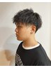 【栗原指名限定】　カット＋メンズツイストスパイラル＋酵素ケア　￥13500