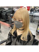 インク 渋谷(INK.)&nbsp;ハイトーンロングウルフカット