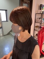 コワファーストナガサキシャンプーボーイ(COIFF1RST NAGASAKI SHAMPOO BOY)&nbsp;大人ショートボブ×ナチュラルボブ×ミニボブ  20代30代40代