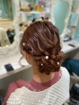 セットサロン マオ(MAO)&nbsp;少しふわふわのシニヨン