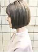 【ALBAさわ】グレージュボブ　★☆