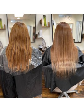 ルフレ 新宿本店2nd(Reflet) エアーストレート/ブリーチ縮毛矯正/プルエクステ
