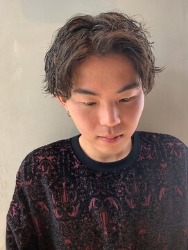 ネオン(NEON) お洒落にキマル波巻きパーマ